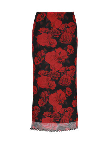 myMo ROCKS Women Skirt in red black
