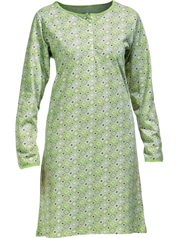 Erwin Müller Single-Jersey Nachthemd in apfelgrün