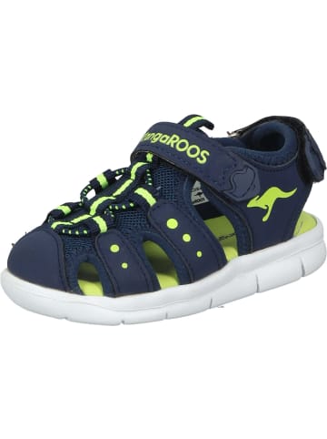 Kangaroos Klassische Sandaletten, Outdoor-Sandalen, Riemchensandaletten in dk navy/lime