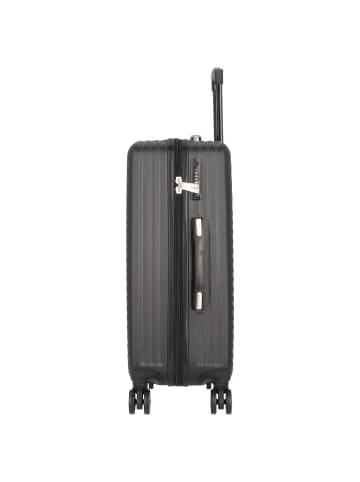 mano Don Carlo 4-Rollen Trolley 67 cm in schwarz