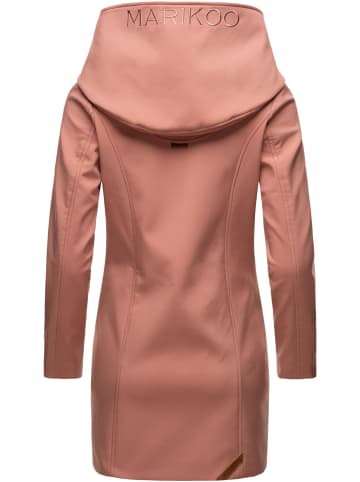 Marikoo Softshellmantel Mayleen in Terracotta