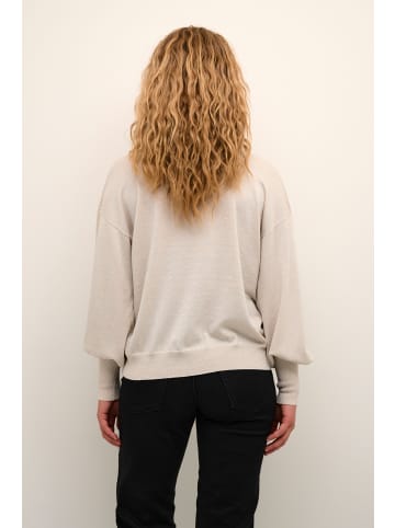 Kaffe Strickpullover KAregina Loose fit in Sand Dollar