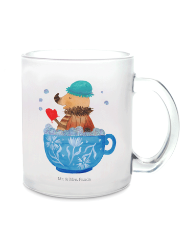 Mr. & Mrs. Panda Tee Tasse Nachtfalter Schaumbad ohne Spruch in Transparent