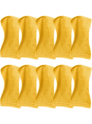 Erwin Müller Frottier Gästetuch 10er-Pack Heidelberg in gelb