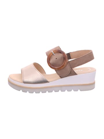 Gabor Komfort Sandalen in Gold