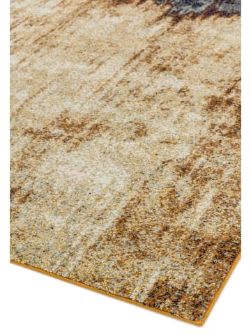 KADIMA DESIGN Teppich Velours, Modernes Muster, Wohnbereich, Pflegeleicht