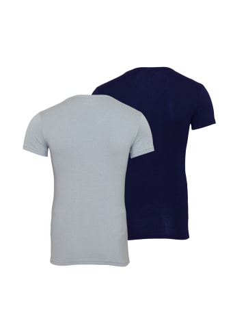 Emporio Armani Shirt 'Doppelpack' in navy grey