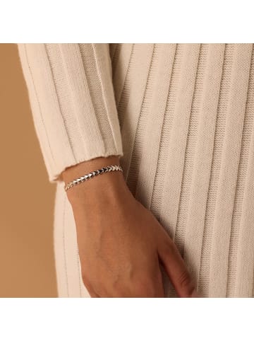 Lucardi 925 Silber Armband  Herz