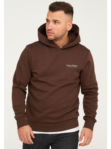 Jack & Jones Kapuzenpullover - KIMO SWEAT HOOD in Chocolate Brown