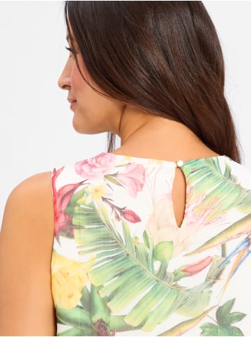 More & More Kleid in weiß grün - 0001