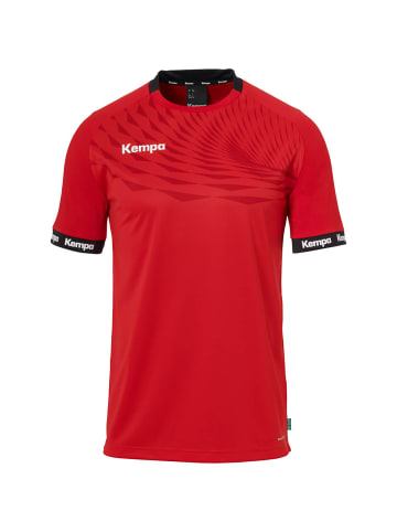 Kempa Trainings-T-Shirt WAVE 26 in rot/chilirot