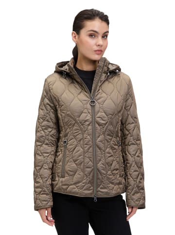 Betty Barclay Outdoorjacke mit abnehmbarer Kapuze in Taupe