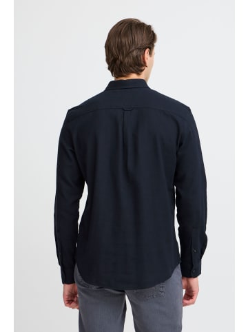 BLEND Langarmhemd BHShirt 20717140 lässiges Langarmhemd in Schwarz