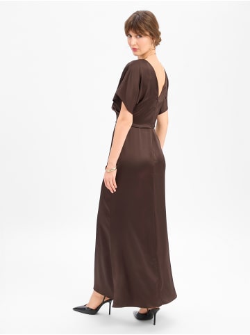 Marie Lund Abendkleid in schoko - 0001