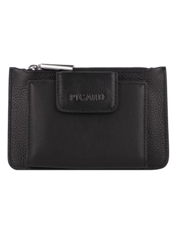 PICARD Embrace 1 Kreditkartenetui Leder 14 cm in schwarz