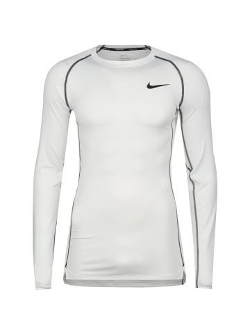 Nike Performance Longsleeve Pro Dri-FIT in weiß / schwarz