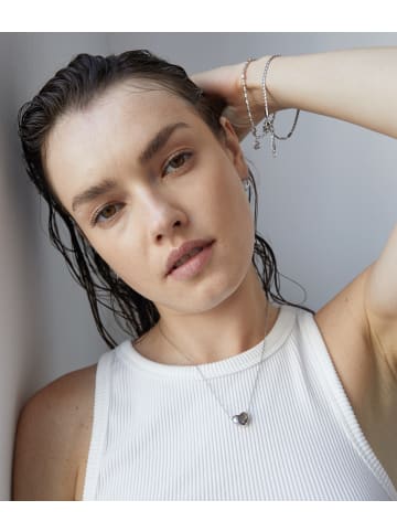 Echtzeit Armband - The Sleek One in silber