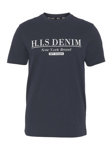 H.I.S. T-Shirt in marine