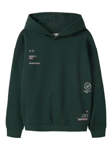 name it Nkmofranne Hoodie Kapuzensweatshirt in pine grove