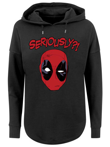 F4NT4STIC Oversized Hoodie Marvel Deadpool Seriously - Color in schwarz