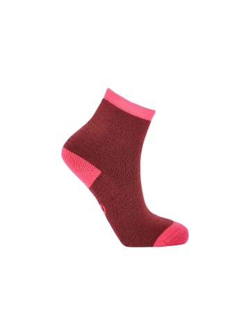 Zigzag Sportsocken Lime in 4033 Cabernet