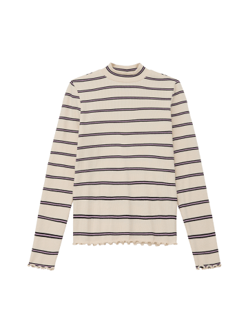 s.Oliver T-Shirt langarm in Beige-mehrfarbig