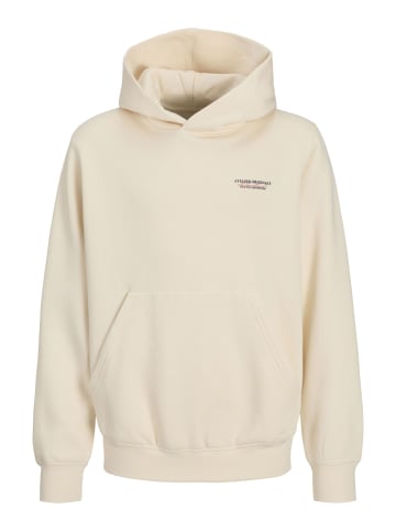 JACK & JONES Junior Kapuzenpullover in Antique White