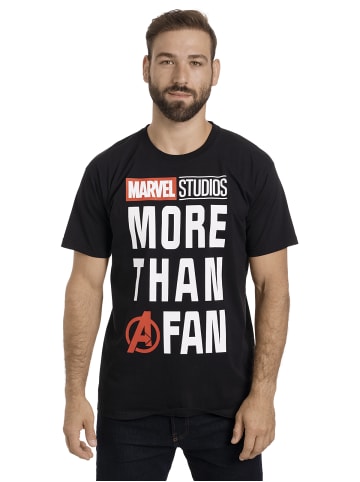 Marvel T-Shirt Fan in schwarz