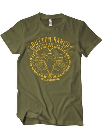 yellowstone T-Shirt in Grün