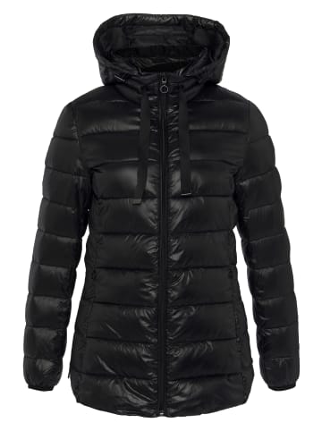 LASCANA Steppjacke in Schwarz