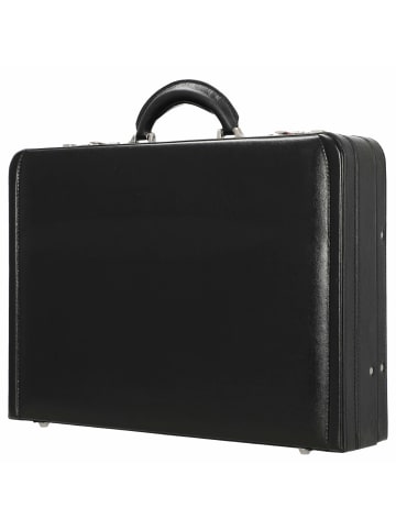 D&N Tradition Business - Aktenkoffer 44 cm erw. Leder (schwarz) in schwarz