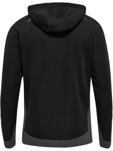 Hummel Hoodie Hmllead Poly Hoodie in BLACK