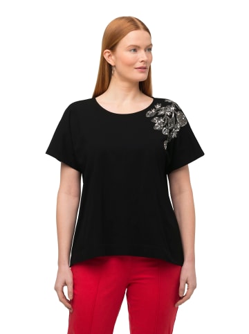 Ulla Popken Shirt in schwarz