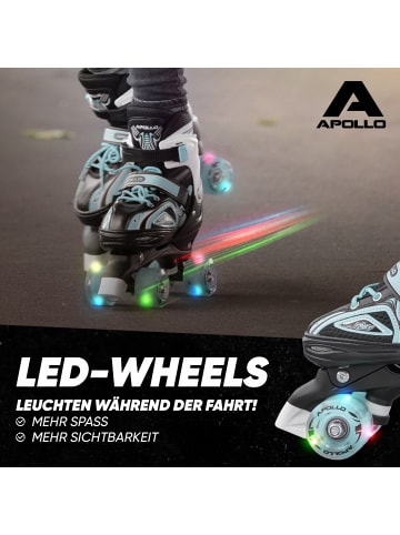 Apollo Rollschuh " Super Quads X-Pro " in Mint