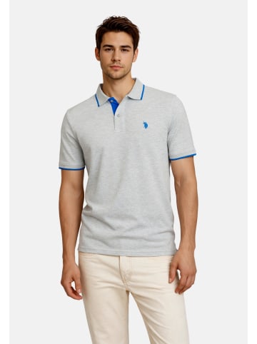 U.S. Polo Assn. Polo Shirt in grau