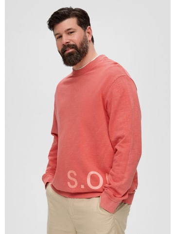 s.Oliver Sweatshirt in 2507_korallrot