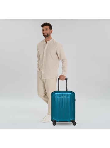 Smartbox Edition 02 4 Rollen Kabinentrolley S 55 cm in ocean blue metallic