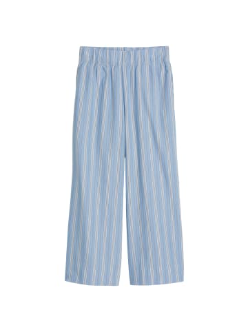 Marc O'Polo DENIM Gestreifte Culotte ankle lenght in Light Blue