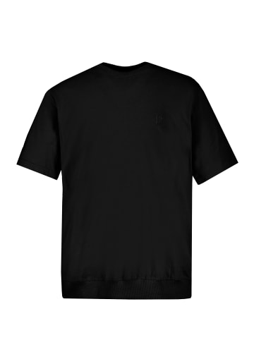 JP1880 Kurzarm T-Shirt in schwarz