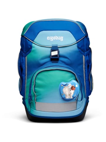 Ergobag pack Schulrucksack Set 6-tlg. DschungelfieBär Special Edition in blau