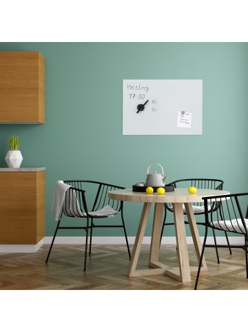 Glas-Magnetboard in Weiß - 60 x 40 cm
