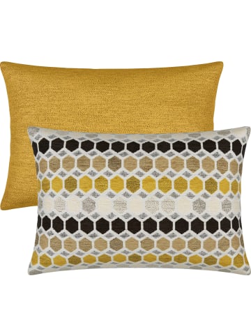 Erwin Müller Jacquard Erwin Müller Kissenhülle 2er-Pack York in curry