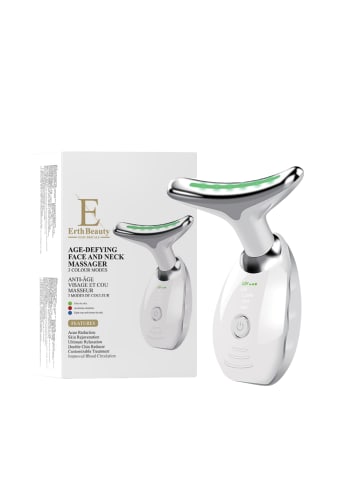 ErthSkin Anti-Aging-Gesichts- und Nackenmassagegerät – weiß
