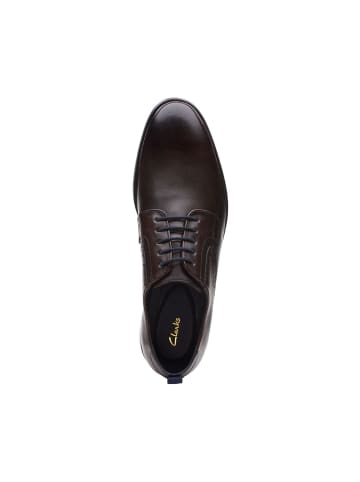Clarks SHOES "Stanford Lace" in dark brown