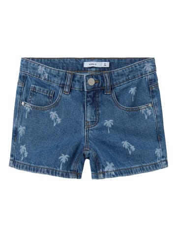 name it Jeansshorts in Medium Blue Denim