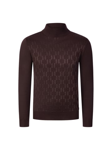 Karl Lagerfeld Langarmshirt 655012 XT in dunkelbraun
