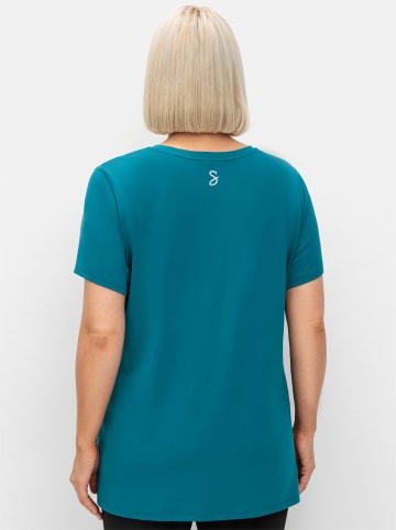 sheego Funktionsshirt in dunkelpetrol