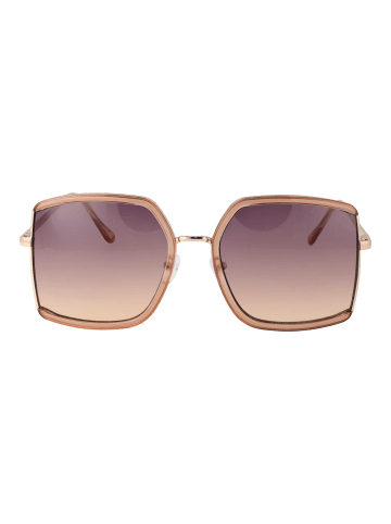 Skechers Sonnenbrille Quadratisch Beige