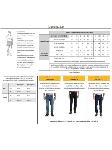 CARHARTT  Jeanshose "Loose Straight Rugged Flex™ Jean" in Rot