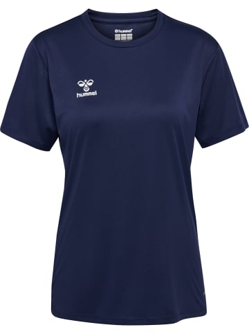Hummel T-Shirt Hmlessential Damen in MARINE